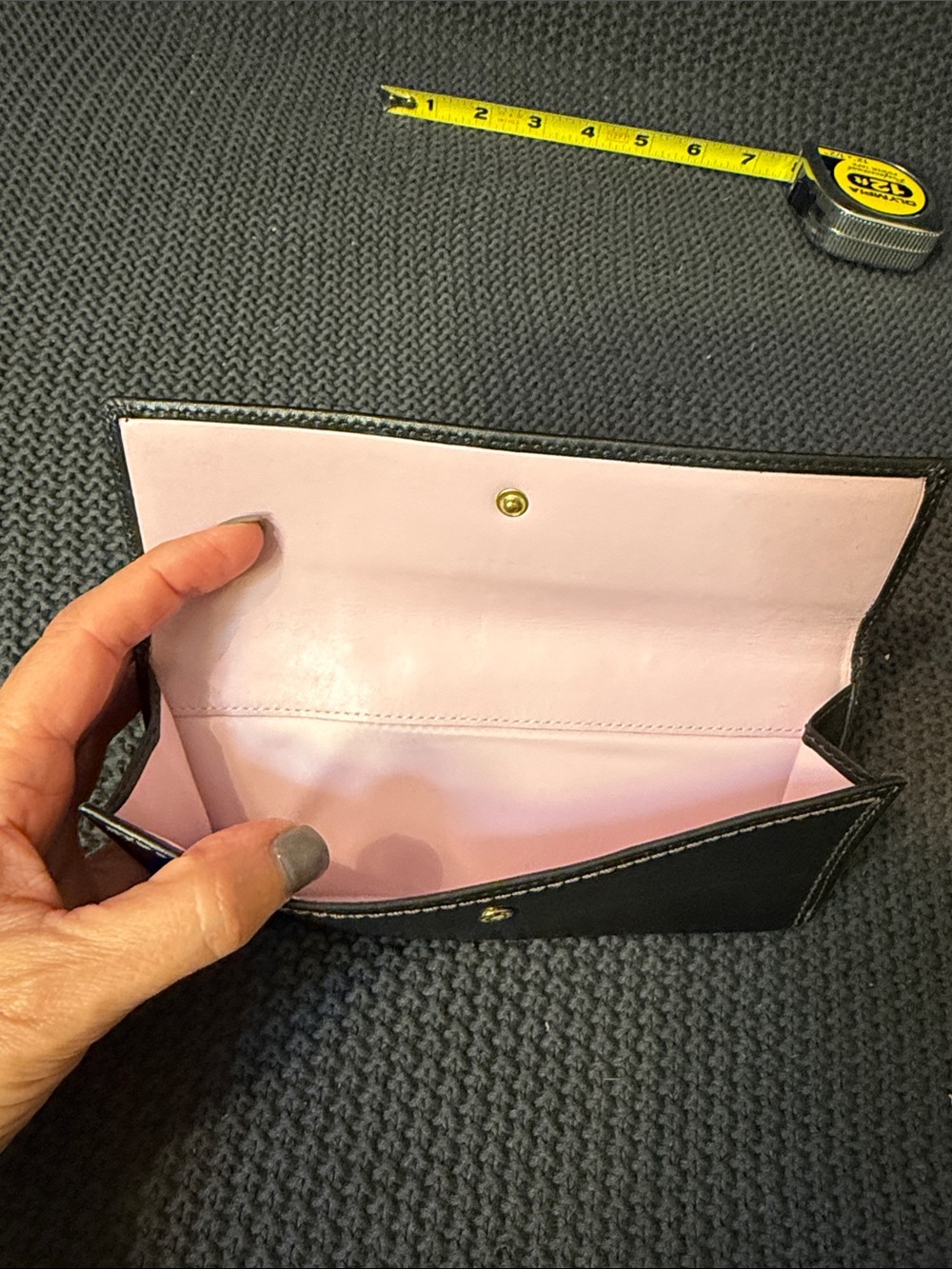 Coach Black Leather Full Size Wallet - Picture 9 of 9